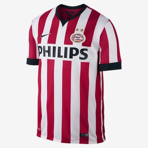 Футбольная футболка детская FC PSV Домашняя 2014 2015 L/S S (рост 116 см)