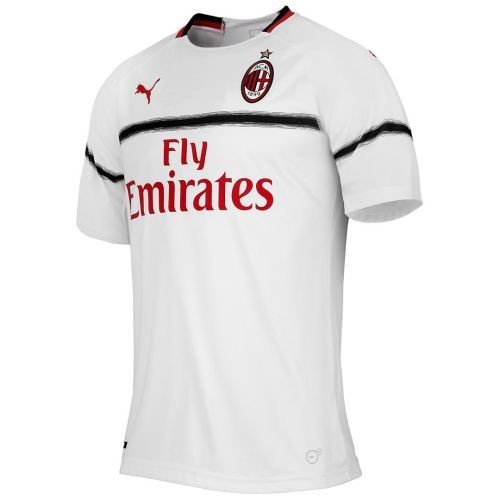 Футбольная футболка FC Milan Гостевая 2018 2019 S/S L(48)