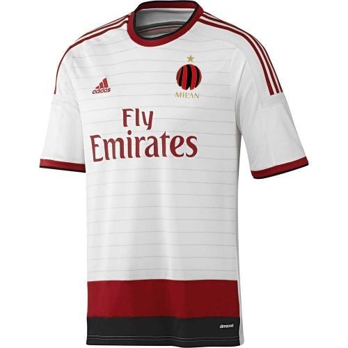 Футбольная футболка FC Milan Гостевая 2014 2015 L/S 2XL(52)