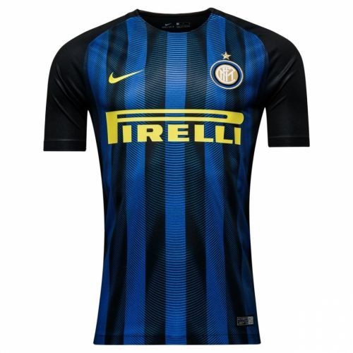 Футбольная футболка FC Inter Milan Домашняя 2016 2017 S/S 2XL(52)