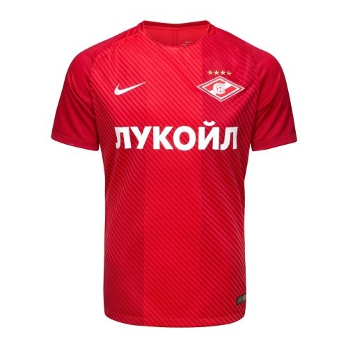 Футбольная футболка FC Spartak Moscow Домашняя 2017 2018 L/S L(48)