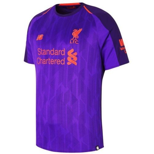 Футбольная футболка FC Liverpool Гостевая 2018 2019 S/S L(48)