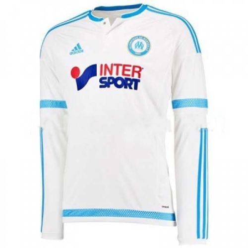 Футбольная футболка FC Olympique de Marseille Домашняя 2015 2016 L/S XL(50)