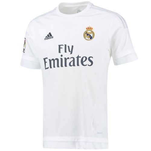Футбольная футболка детская FC Real Madrid Домашняя 2015 2016 S/S L (рост 140 см)