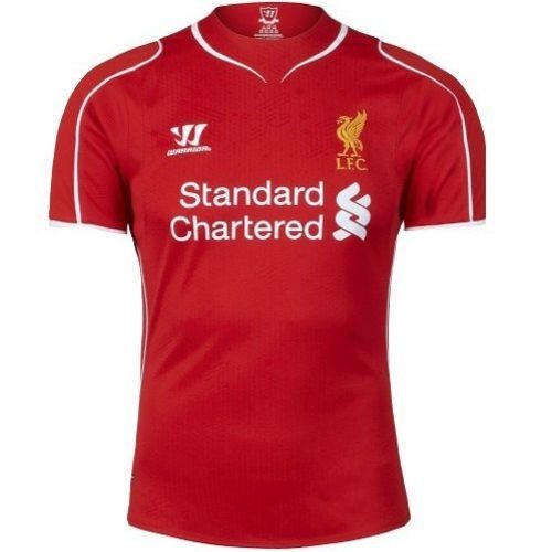 Футбольная футболка FC Liverpool Домашняя 2014 2015 L/S 2XL(52)