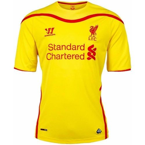 Футбольная футболка FC Liverpool Гостевая 2014 2015 L/S 3XL(56)