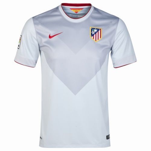 Футбольная футболка детская FC Atletico Madrid Гостевая 2014 2015 L/S 2XL (рост 164 см)