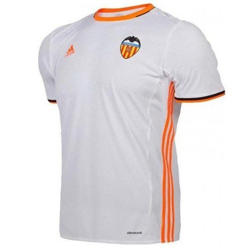 Футбольная футболка детская FC Valencia Домашняя 2016 2017 L/S XL (рост 152 см)