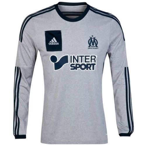 Футбольная футболка детская FC Olympique de Marseille Гостевая 2014 2015 L/S XL (рост 152 см)