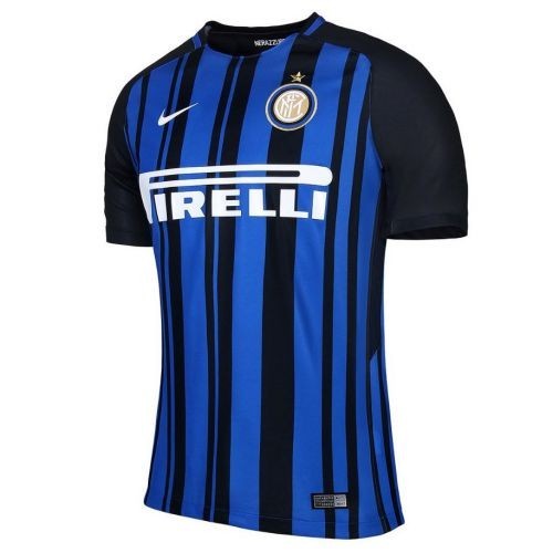 Футбольная футболка FC Inter Milan Домашняя 2017 2018 S/S 5XL(60)
