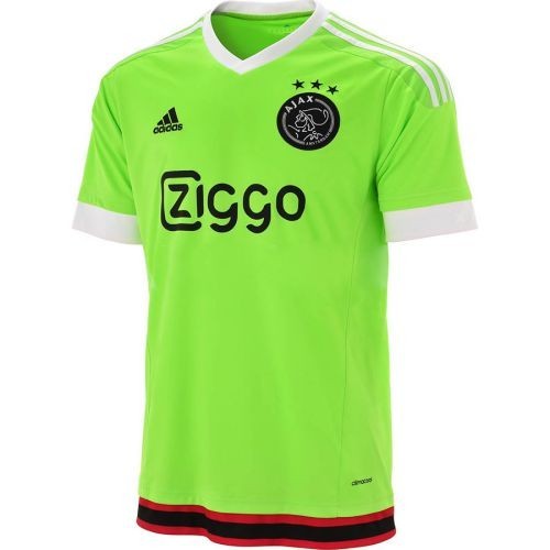 Футбольная футболка детская FC Ajax Гостевая 2015 2016 L/S 2XL (рост 164 см)