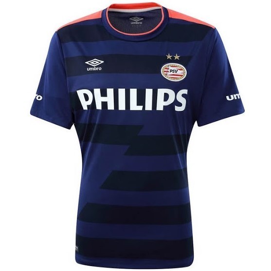 Футбольная футболка детская FC PSV Гостевая 2015 2016 L/S 2XL (рост 164 см)