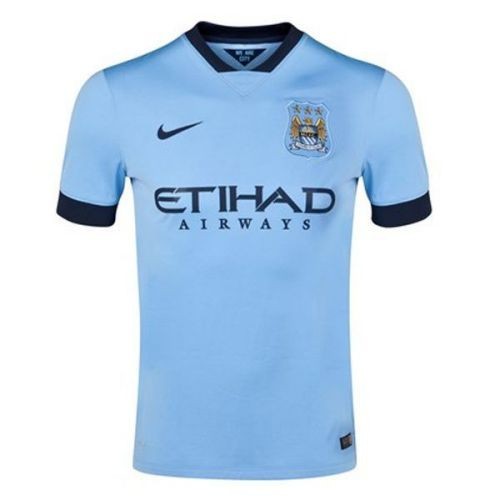 Футбольная футболка FC Manchester City Домашняя 2014 2015 L/S 2XL(52)