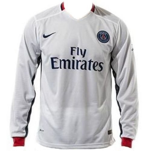 Футбольная футболка детская FC PSG Гостевая 2015 2016 L/S L (рост 140 см)