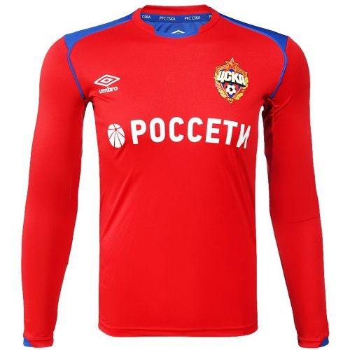 Футбольная футболка FC CSKA Домашняя 2018 2019 L/S L(48)