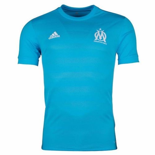 Футбольная футболка FC Olympique de Marseille Гостевая 2017 2018 L/S L(48)