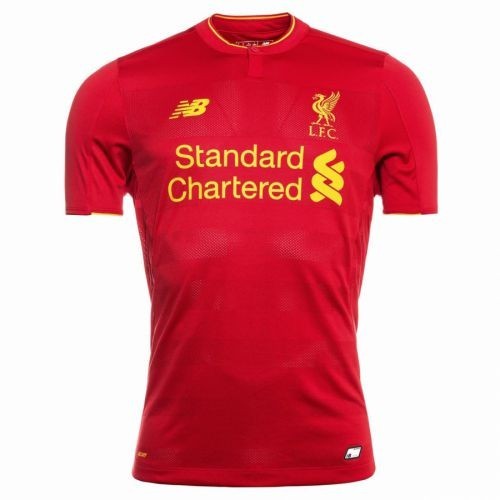 Футбольная футболка FC Liverpool Домашняя 2016 2017 L/S L(48)