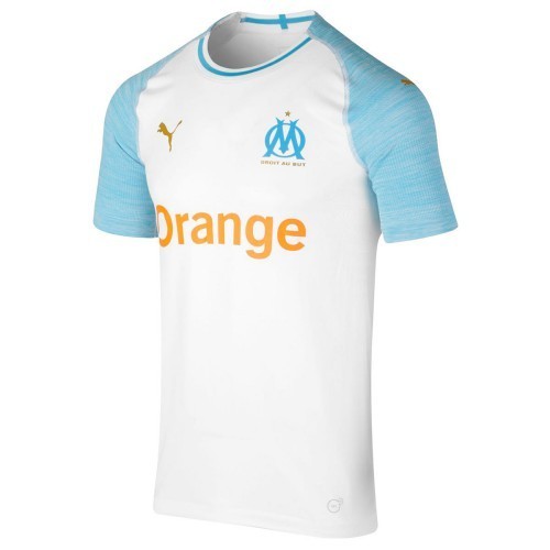 Футбольная футболка FC Olympique de Marseille Домашняя 2018 2019 L/S 5XL(60)
