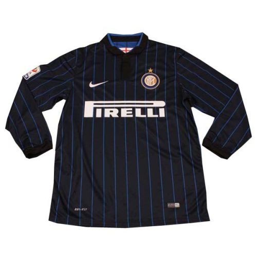 Футбольная футболка FC Inter Milan Домашняя 2014 2015 L/S L(48)