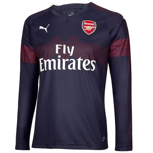 Футбольная футболка FC Arsenal Гостевая 2018 2019 L/S 3XL(56)