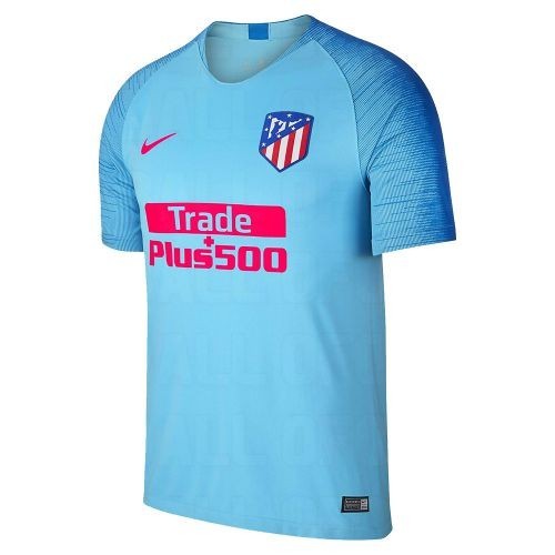 Футбольная футболка детская FC Atletico Madrid Гостевая 2018 2019 L/S 2XS (рост 100 см)
