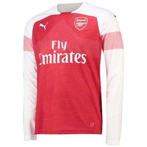 Футбольная футболка FC Arsenal Домашняя 2018 2019 L/S L(48)