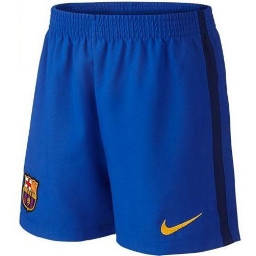 Футбольные шорты детские FC Barcelona Гостевые 2015 2016 L (рост 140 см)